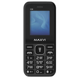Сотовый телефон Maxvi C30 черный