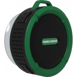 Колонка Bluetooth 5.0 3W 300 мач More Choice BS10 (Green) 