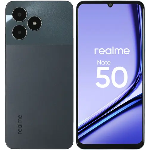 6.7" Смартфон realme Note 50 128 ГБ черный