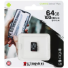 Карта памяти Kingston Canvas Select Plus microSDXC 64 ГБ