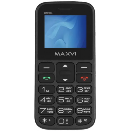 Сотовый телефон Maxvi B100ds черный
