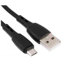 Кабель USB Carmega (CAR-C-AC1M-WH) USB-microUSB 2м, черный