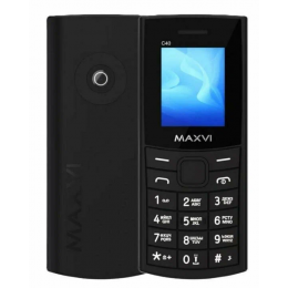 Сотовый телефон Maxvi C40 черынй