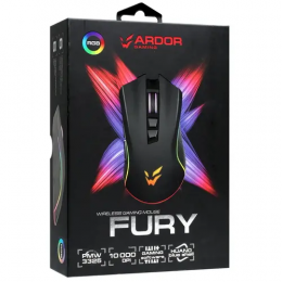 Мышь беспроводная/проводная ARDOR GAMING Fury [ARDW-FURY3325-BK] черный