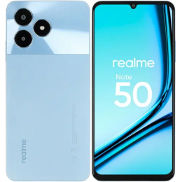 6.7" Смартфон realme Note 50 128 ГБ голубой