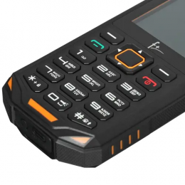 Сотовый телефон F+ PR240 черный+желтый