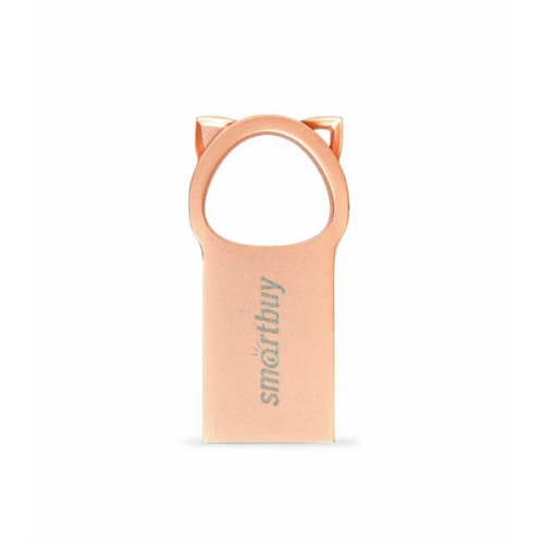 Память USB Flash 64 ГБ Smartbuy Metal Kitty Pink 