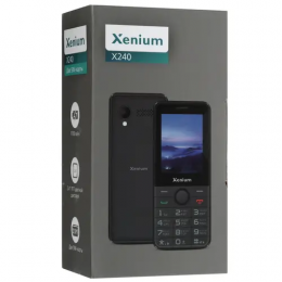 Сотовый телефон Philips Xenium X240 черный