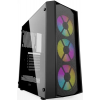Корпус PowerCase Rhombus X3 Mesh LED [CMRMX-L3] черный