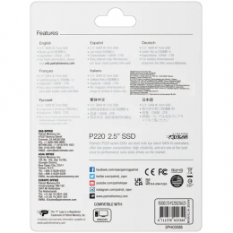 256 ГБ 2.5" SATA накопитель Patriot Memory P220 [P220S256G25]