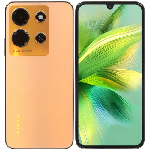 6.66" Смартфон Infinix NOTE 30i 256ГБ золотистый