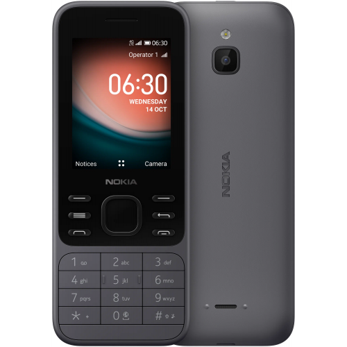 Сотовый телефон Nokia 6300 черный