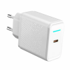 Сетевое ЗУ Krutoff CH-09 USB Type-C, PD 20W белый