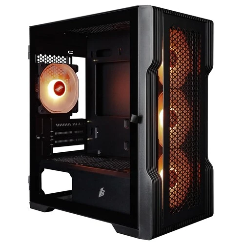 Корпус 1STPLAYER TRILOBITE T3 [T3-BK-4F1] черный