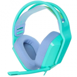 Проводные наушники Logitech G335 бирюзовый