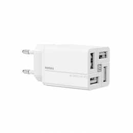 Сетевое ЗУ Remax RP-U43 Wanfu, 4xUSB, 3.4A, белый