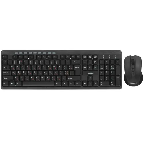 Клавиатура+мышь беспроводная SVEN KB-C3400W черный
