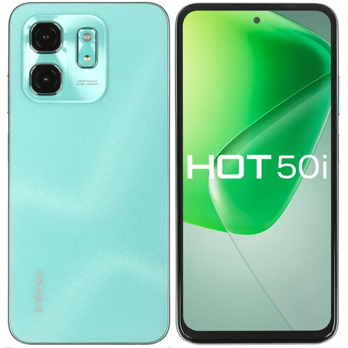 6.78" Смартфон Infinix HOT 50i 128 ГБ зеленый
