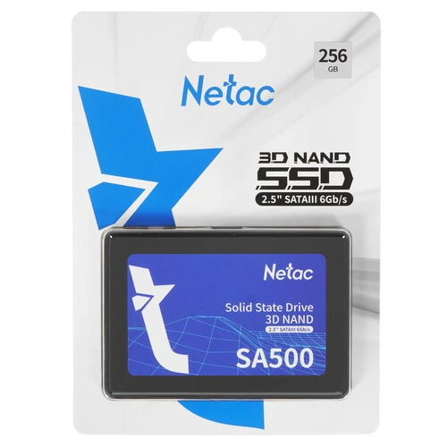 256 ГБ 2.5" SATA накопитель Netac SA500 [NT01SA500-256-S3X]