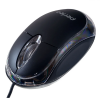 Мышь проводная Perfeo GLOW черный 800 dpi, USB Type-A, кнопки - 3