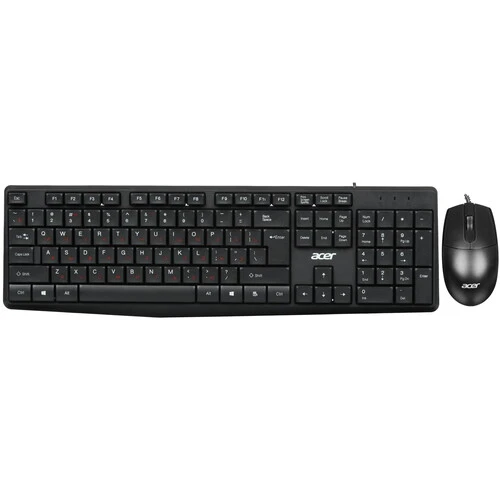 Клавиатура+мышь проводная Acer OMW141 черный