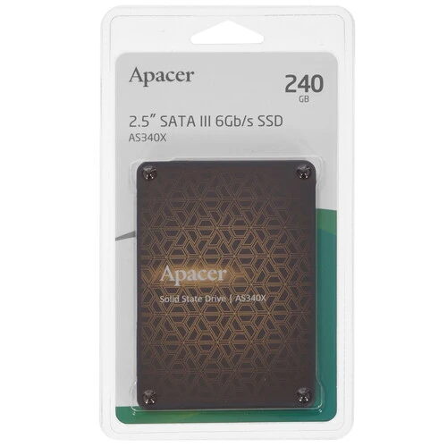 240 ГБ 2.5" SATA накопитель Apacer AS340X [AP240GAS340XC-1]