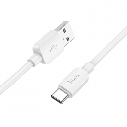 Кабель Hoco X90 Cool USB - USB Type-C, 1м, 3A; белый