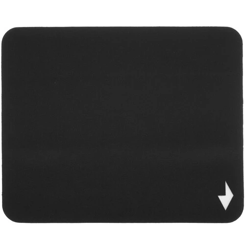 Коврик Gembird MP-BLACK-S черный ткань, 220 мм x 180 мм x 2 мм