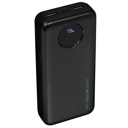 Портативный аккумулятор DEPPA NRG Turbo V4 черный 10000 мА*ч, 22.5 Вт