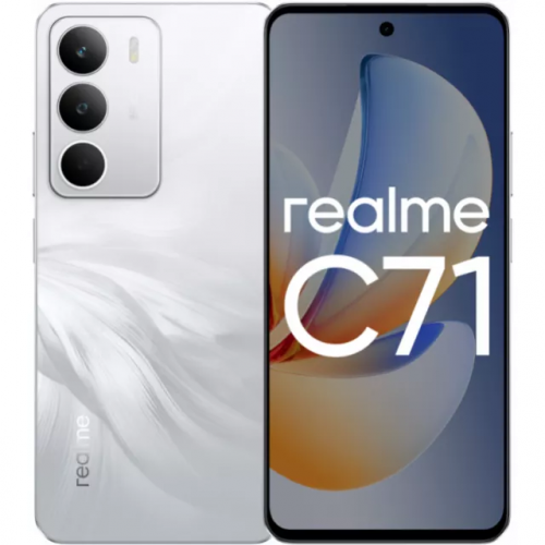 6.74" Смартфон realme С71 6/128 ГБ ,белый