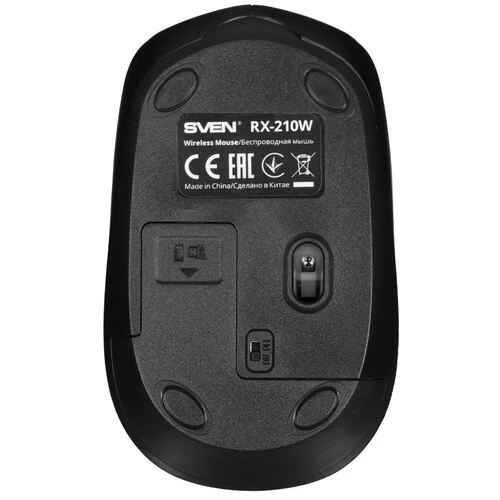 Мышь беспроводная SVEN RX-210W [SV-020637] черный