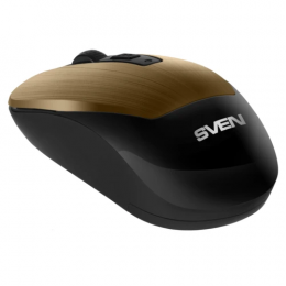 Мышь беспроводная SVEN RX-380W [SV-020583] золотистый