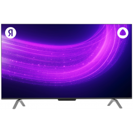 55" (139 см) Телевизор Яндекс ТВ Станция Про с Алисой YNDX-00101К черный QLED