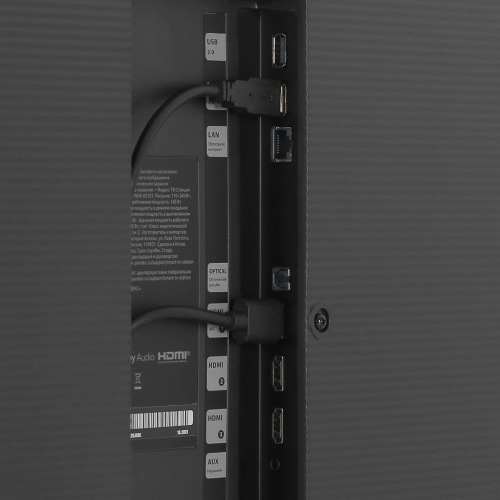 55" (139 см) Телевизор Яндекс ТВ Станция Про с Алисой YNDX-00101К черный QLED