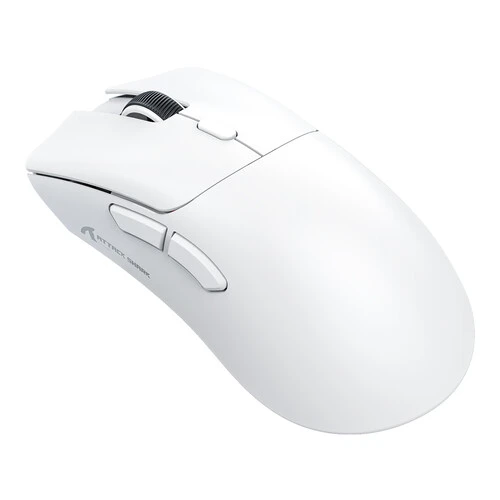Мышь беспроводная/проводная Attack Shark R1 [Shark R1 White] белый