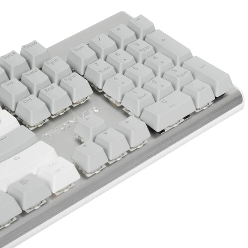 Клавиатура проводная A4Tech Fstyler FS100 Neon механическая, клавиш - 104, USB Type-A, серый