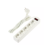 Сетевой фильтр Smart Buy SBSP-30-W, 3м, 5 розетки, 2,3кВт, белый
