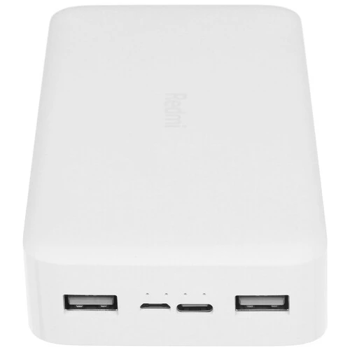 Портативный аккумулятор Xiaomi Redmi Fast Charge Power Bank белый