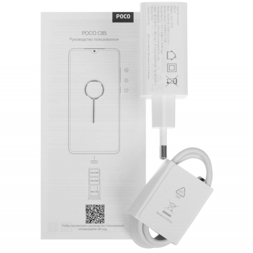 6.9" Смартфон POCO C85 256 ГБ черный