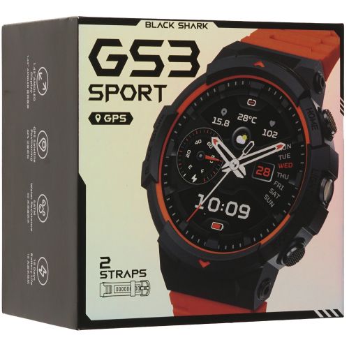 Смарт-часы Black Shark GS3 + доп. ремешок