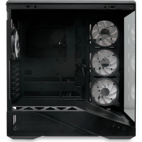 Корпус HSPD F711 (F711-TGBK- ARGB) черный