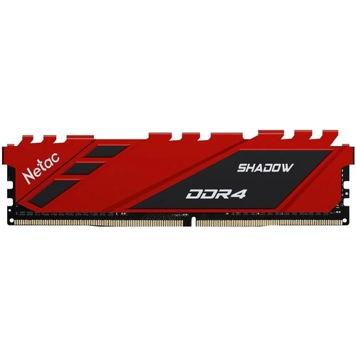 Оперативная память Netac Shadow [NTSDD4P32SP-08R] 8 ГБ [DDR4, 8 ГБx1 шт, 3200 МГц, 16(CL)-20-20-40]