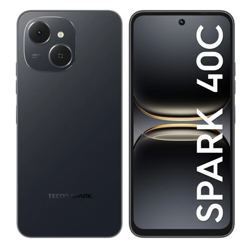 6.67" Смартфон Tecno SPARK 40C 128 ГБ черный 