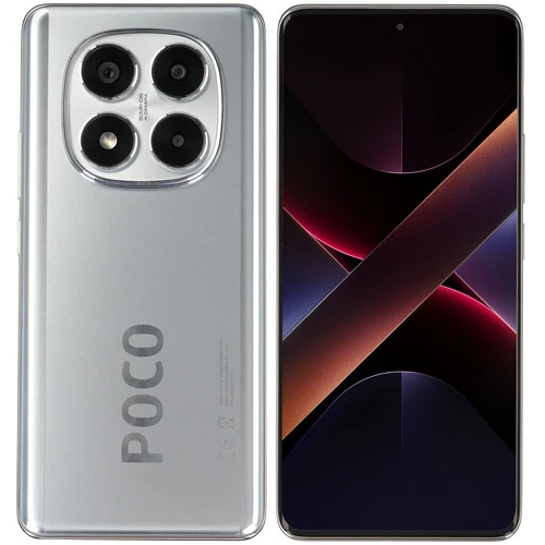 6.67" Смартфон POCO X7 256 ГБ серебристый