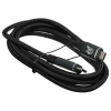Кабель круглый Cablexpert 100W USB Type-C - USB Type-C черный 1.8 м