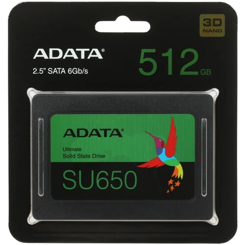 512 ГБ 2.5" SATA накопитель ADATA SU650