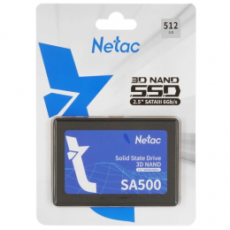 512 ГБ 2.5" SATA накопитель Netac SA500 [NT01SA500-512-S3X]