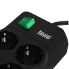 Сетевой фильтр SVEN SF-10E-16 1,8 м (SV-022150) черный