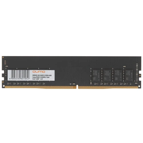 Оперативная память QUMO QUM4U-8G3200NN22 DDR4 DIMM 8GB 