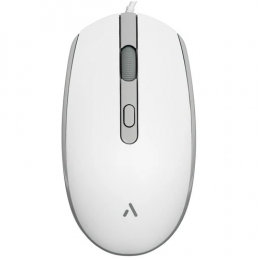 Мышь проводная Aceline CM-M529WT Silent белый
